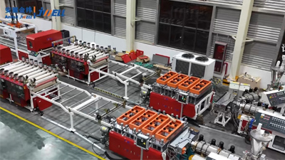 PVC Foaming Board & Wood veneer & carbon ciystal Board Extrusion line